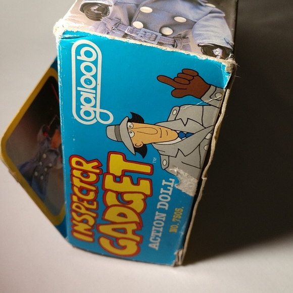 Vintage Inspector Gadget Action Toy Original Box - Picture 14 of 15
